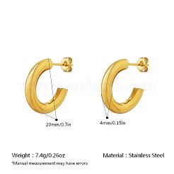 Pendientes de acero inoxidable 304 para mujer&nbsp;IX6481-1