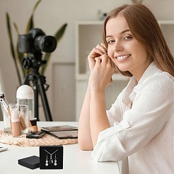 6 boîte à collier carrée en carton&nbsp;CBOX-YW0001-05A