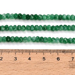 Chapelets de perles en jade blanc naturel teinté&nbsp;GG-CBAF9EE-A09-3x4mm
