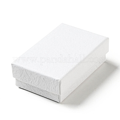 Boîtes-cadeaux de collier de papier de texture&nbsp;LS-OBOX-G016-C04-A