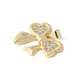 Pendentifs avec zircon cubiques à micro-pavés en laiton&nbsp;KK-A252-39G