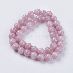 Chapelets de perles en jade jaune naturel&nbsp;X-G-G598-10mm-YXS-05