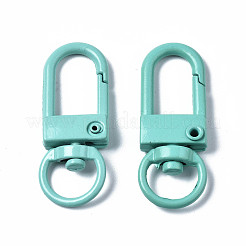 Chiusure a moschettone girevoli in lega ecologica verniciate a spruzzo&nbsp;LS-PALLOY-T080-02D-NR