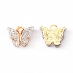 Legierungs-Emaille-Anhänger mit Glitzerpulver und hängender Beschichtung aus Zinklegierung&nbsp;ENAM-R056-01
