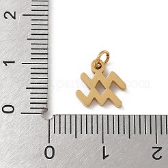 Ciondoli in acciaio inossidabile 304&nbsp;STAS-R001-04G-11