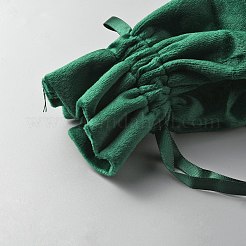 Geschenkbeutel mit Kordelzug aus Samtschmuck&nbsp;LS-ABAG-WH0047-03