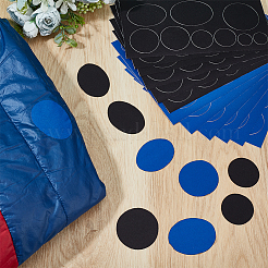 10 Stück 2 Farben Nylon-Reparaturflicken&nbsp;AJEW-OC0013-95