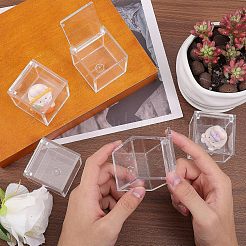 Coffrets cadeaux en plastique transparent&nbsp;CON-WH0003-14