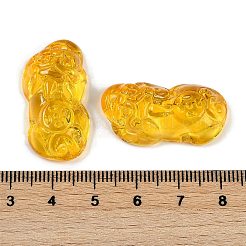Pulvériser perles de verre imitation de jade peints&nbsp;GLAA-Z007-01C
