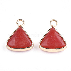 Pendentifs en jade blanc naturel&nbsp;G-S344-10F