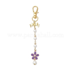 3 pz 3 colori lega smalto fiore ciondolo decorazioni&nbsp;HJEW-JM03673