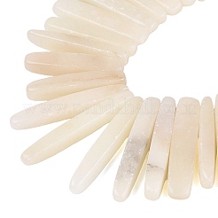 Bianco naturale africano opale perle fili&nbsp;G-Q616-06G