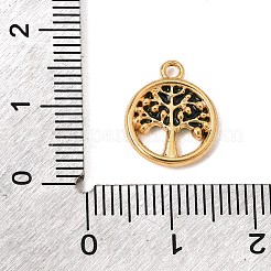 304 Edelstahl-Emaille-Anhänger&nbsp;SA-CBAA9A2-11G-03