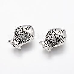 Perline in lega stile tibetano&nbsp;TIBEB-6794-AS-R