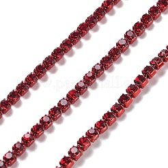 Glasbecherkette aus Eisen mit Strassen&nbsp;CH-U001-01J