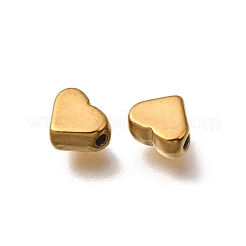 Perline distanziatrici in acciaio inossidabile 304 per San Valentino&nbsp;STAS-L315-075G-10