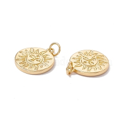 Pendentifs de placage en laiton&nbsp;X-KK-C247-02G