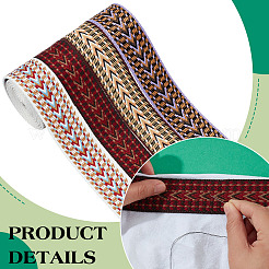8 Yards 4 Farben Pfeilmuster Polyesterband&nbsp;OCOR-ME0001-32