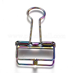 Clip di legatura a filo cavo con struttura a scheletro in metallo&nbsp;DIY-I040-01B