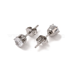 3 Paar 3 Stile Weihnachten 304 Edelstahl Creolen & Ohrstecker Set für Frauen&nbsp;EJEW-K279-11A-P
