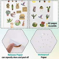 Libro de colección de pegatinas&nbsp;AJEW-WH0582-051