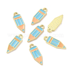 Colgantes de esmalte de aleación de tema de suministros de estudio&nbsp;ENAM-WH0061-20D-02