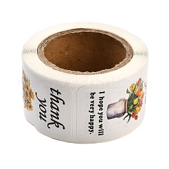Thanksgiving Day Thema Papieraufkleber mit Wort Danke&nbsp;DIY-F154-02