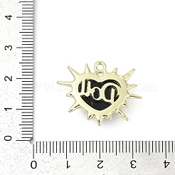 Aluminium Anhänger & Charms&nbsp;PALLOY-R151-10G-01