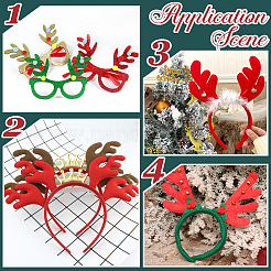 40 stücke 2 arten weihnachten thema ornament zubehör&nbsp;FIND-GF0007-14A