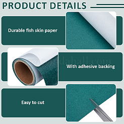 1 rouleau de papier d'orge pour joint d'isolation de batterie auto-adhésif&nbsp;DIY-BC0018-13C