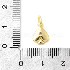 Ottone micro spianare fascino zirconi&nbsp;KK-C139-08G