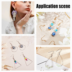 Kits de diy para hacer aretes de acero inoxidable 304&nbsp;DIY-UN0001-89G