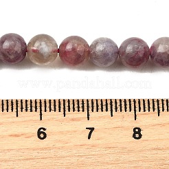 Natürliche purpurrote Turmalinperlenstränge&nbsp;G-N327-02A-01