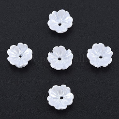 Tappi di perle di perle imitazione resina&nbsp;RESI-N036-02A-06