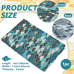 1 m Baumwollstoff im japanischen Stil&nbsp;DIY-FG0008-59B