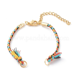 Fabrication de bracelets en fil de coton&nbsp;AJEW-JB00944