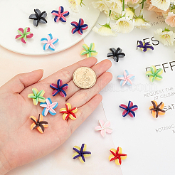 Kits de fabrication de bracelets extensibles en perles de fleurs 3D DIY&nbsp;DIY-SC0014-68