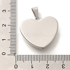 Pendentifs en acier inoxydable 304 anti-ternissement&nbsp;STAS-U035-42P