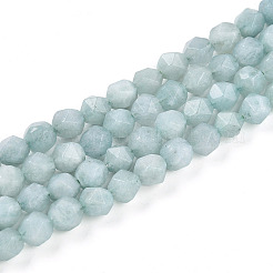Natürliche myanmarische Jade / burmesische Jade-Perlenstränge&nbsp;G-T108-27A-01