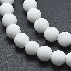 Natur Mashan Jade Perlen Stränge&nbsp;G-K245-01J-10mm