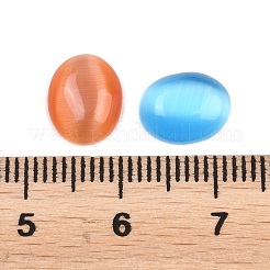 Cabochons di occhio di gatto&nbsp;CE-J005-8x10mm-M