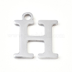 Anlaufgeschützte Charms aus Edelstahl 201&nbsp;STAS-Q237-M002-2