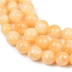 Rangs de perles dégradées en jade jaune naturel&nbsp;GG-CBA2AE1-A02
