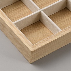Présentoir de colliers en bois avec velours&nbsp;NDIS-WH20001-01