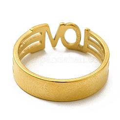 Anillos de acero inoxidable con revestimiento iónico (IP) 201&nbsp;RJEW-G278-05G