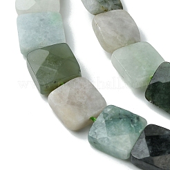 Brins de perles de jadéite du myanmar naturel&nbsp;G-A092-C01-03