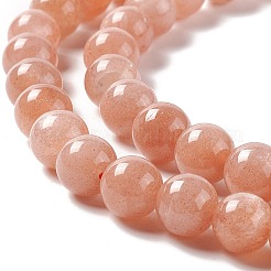 Natürliche sunstone Perlen Stränge&nbsp;G-A205-28C