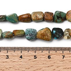 Natur hubei türkisfarbenen Perlen Stränge&nbsp;G-B161-B09