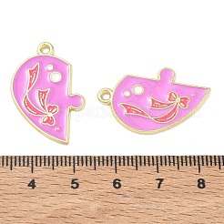 Emaille Anhänger Legierung&nbsp;AL-CBA292F-01G-G