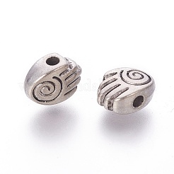 Tibetischen Stil Legierung Hand-Perlen&nbsp;TIBEP-GC177-AS-RS